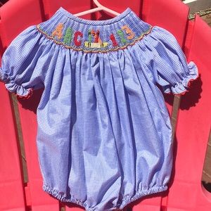 NWOT NOLA Smocked Bubble